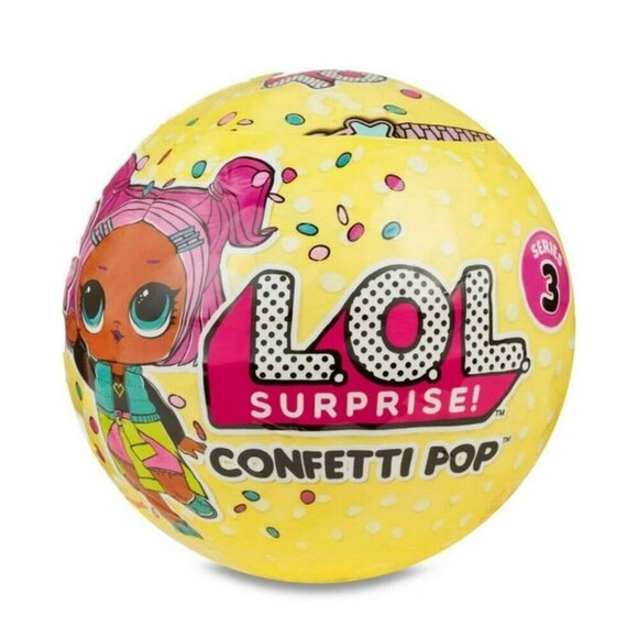 L.O.L. Surprise Series 3 Confetti Pop Ball - Picture 1 of 6
